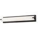 Axel LED 25 inch Black Bath Vanity Wall Light