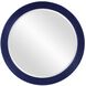 Virginia 36 X 36 inch Navy Mirror