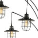Lanterna II 89 inch 60 watt Dark Bronze Arc Lamps Portable Light
