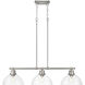 Yep Duncan Island Light Ceiling Light in Pewter, Clear Glass