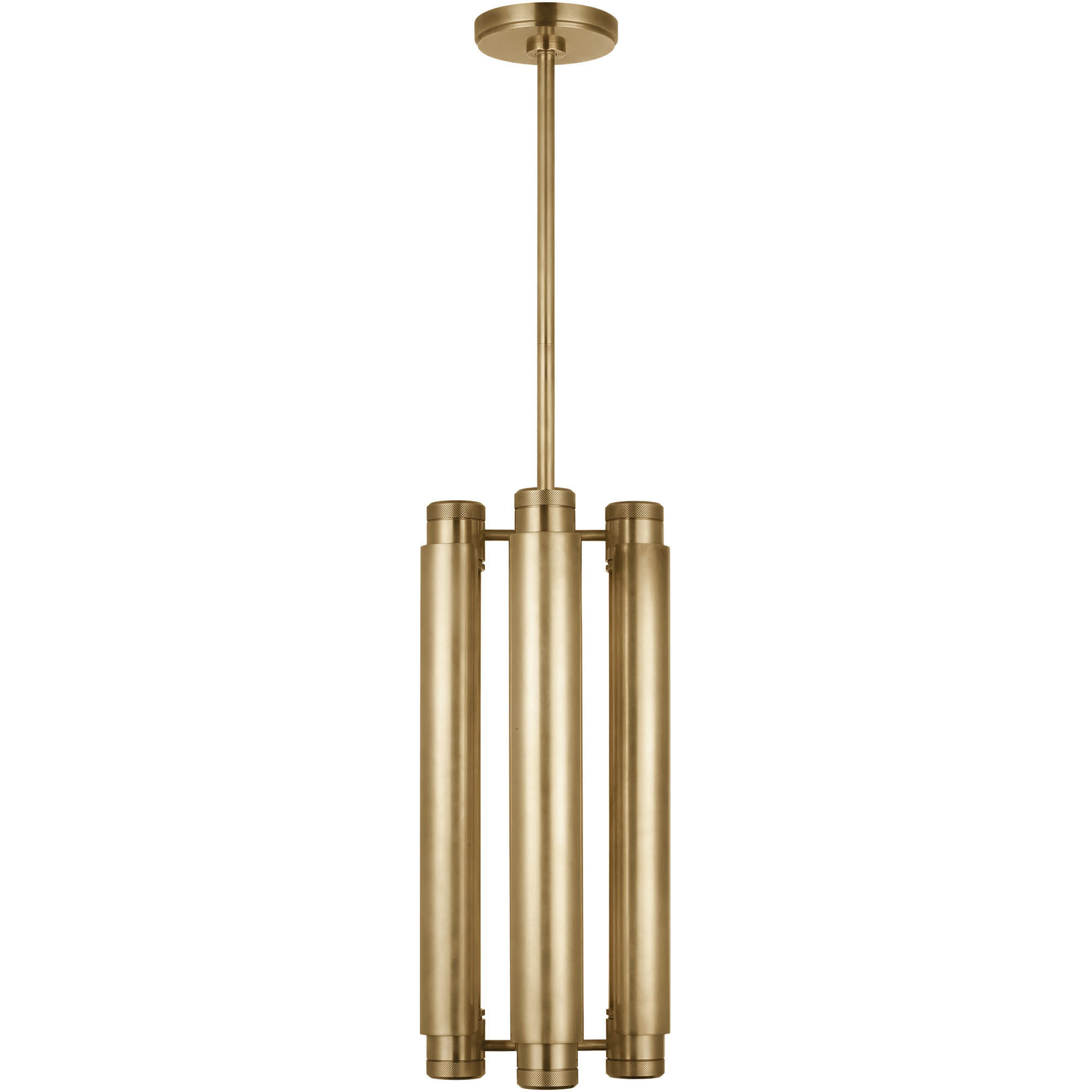 Avroko Capa LED 10 inch Hand Rubbed Antique Brass Pendant Ceiling Light