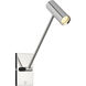Sean Lavin Ponte 12.6 inch 8.40 watt Polished Nickel Task Wall Sconce Wall Light