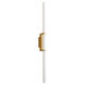 Wand 1 Light 36 inch Aged Brass Vanity Light Wall Light