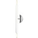 Monaco 2 Light 5 inch Polished Chrome ADA ADA Sconce Wall Light