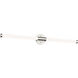 Akari LED 38.58 inch Brushed Nickel Bath Vanity Light Wall Light