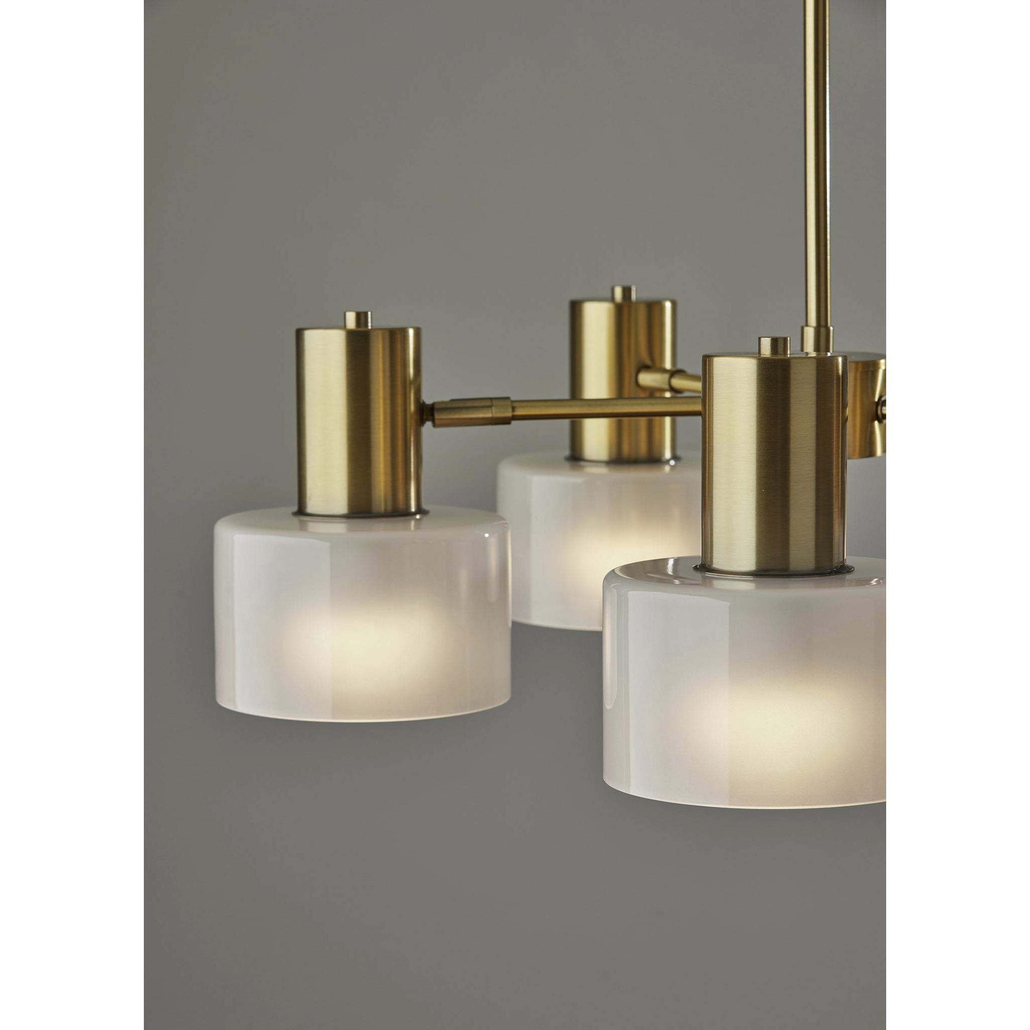 Rhodes 5 Light 25 inch Antique Brass Chandelier Ceiling Light