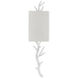 Baneberry 1 Light 8 inch Gesso White Wall Sconce Wall Light, Right