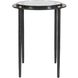 Kennington 19 X 14 inch Dark Bronze and Antique Brass Accent Table