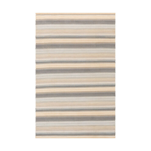 Maritime 36 X 24 inch Medium Gray/Khaki/White/Camel/Pale Blue Indoor Area Rug, Rectangle