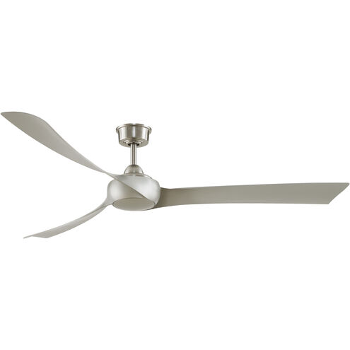 Wrap Custom 8.88 inch Brushed Nickel Fan-Multi