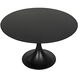 Herno 48 X 48 inch Matte Black Dining Table