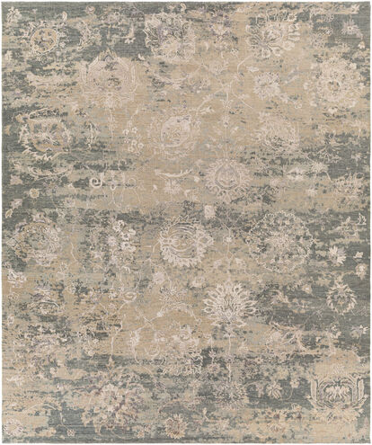 Sufi 120 X 96 inch Charcoal Rug in 8 x 10, Rectangle