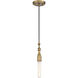 Louise 1 Light 5 inch Old Satin Brass Pendant Ceiling Light