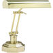 Piano/Desk 13 inch 40 watt Polished Brass Piano/Desk Lamp Portable Light in 12.5, Octagon