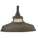 Troyer 1 Light 22.25 inch Oil Rubbed Bronze Outdoor Post Mount
