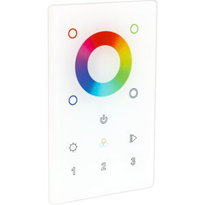 Trulux Controller White 3 Zone Touch Plate