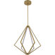 Canada LED 24.5 inch Gold Chandelier Ceiling Light