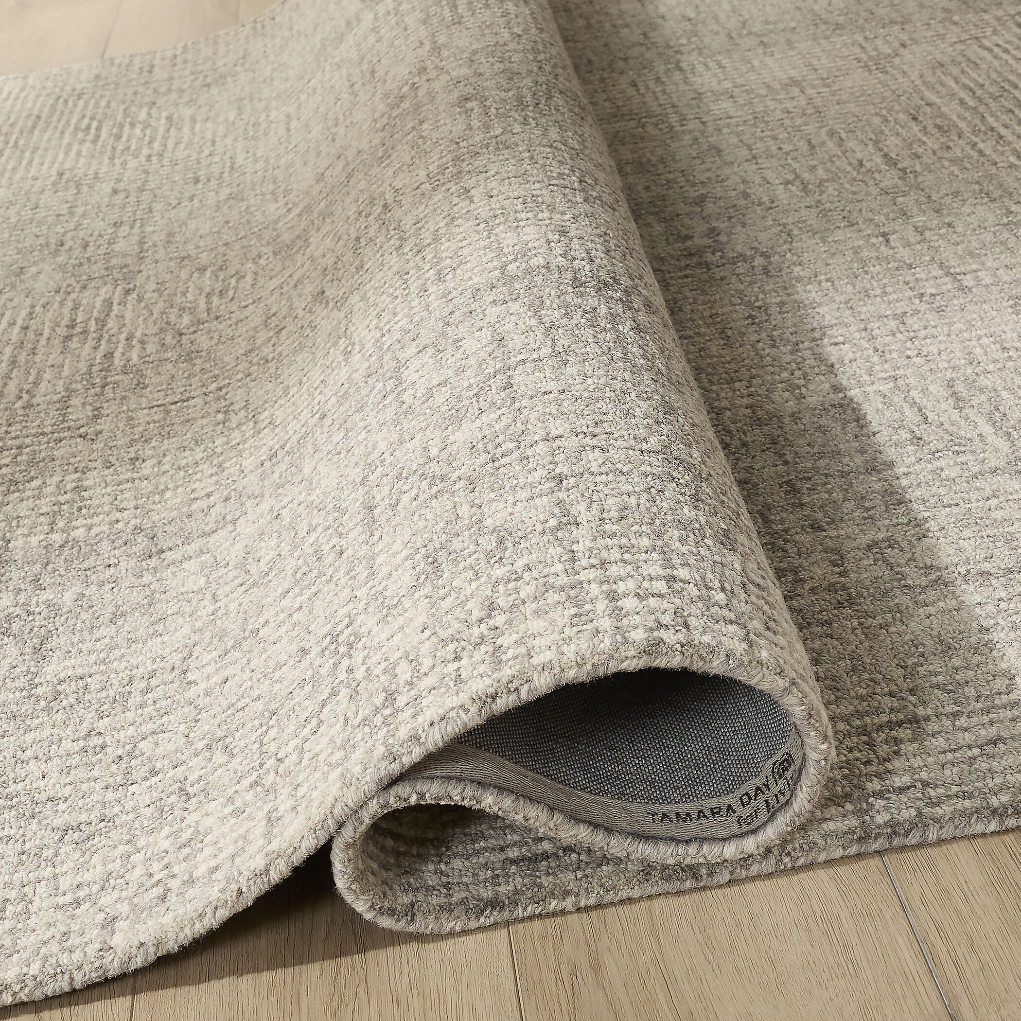 Laid Back Luxe Gray and Ivory Indoor Rug