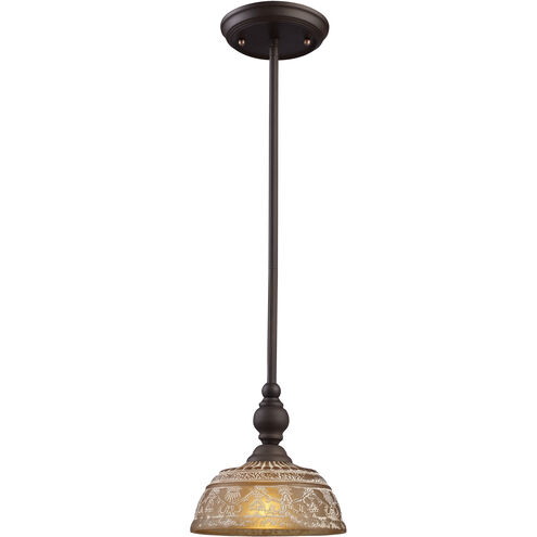 Norwich 1 Light 8 inch Oil Rubbed Bronze Mini Pendant Ceiling Light