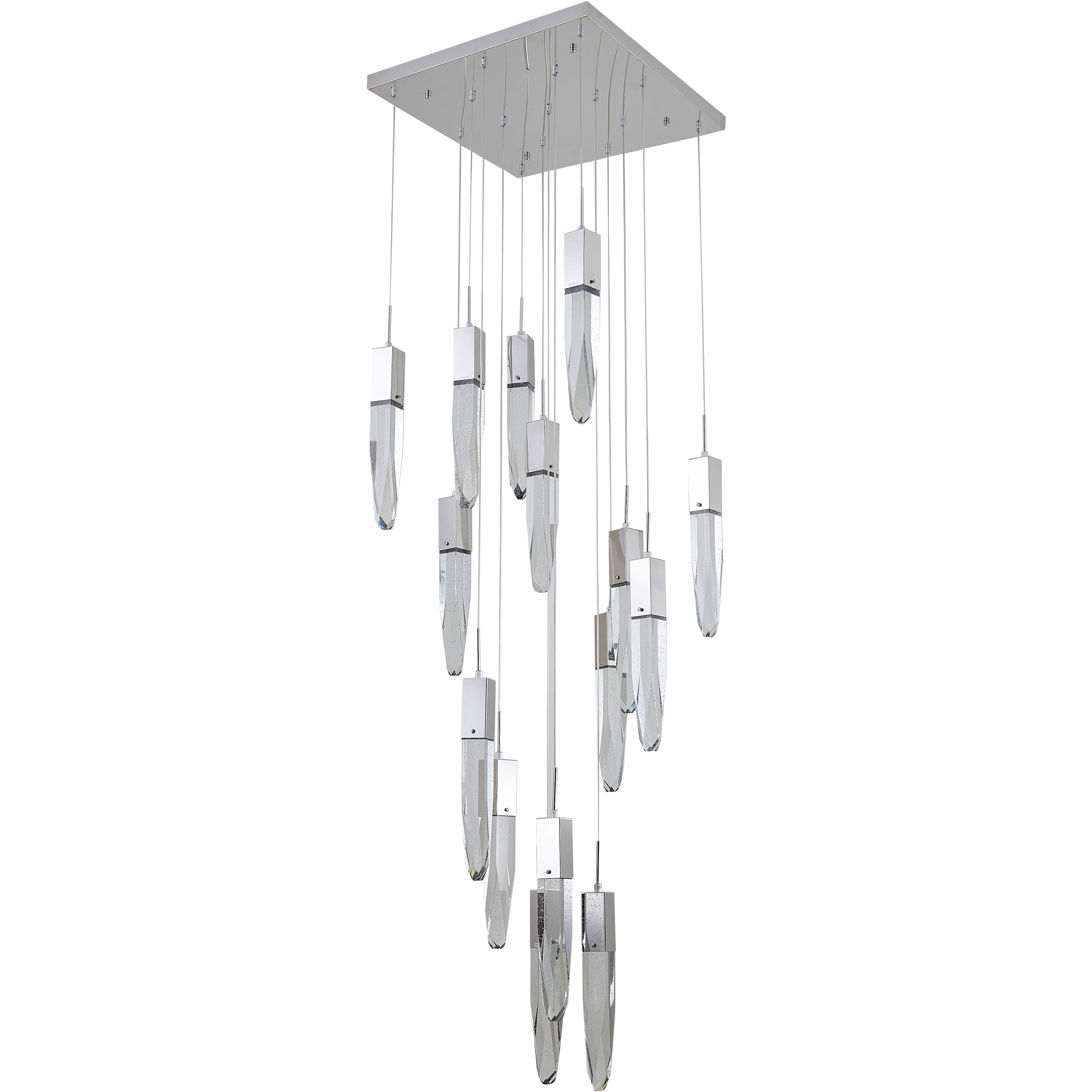 Canada 15 Light 24 inch Chrome Chandelier Ceiling Light