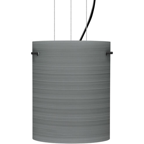 Tamburo 8 LED Black Cable Pendant Ceiling Light