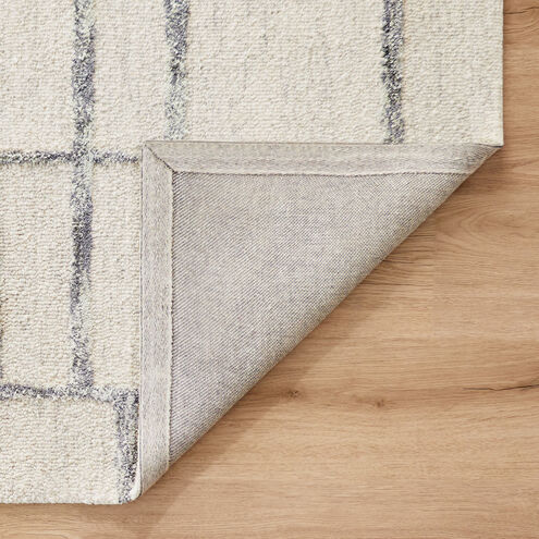 Laid Back Luxe 130 X 94 inch White/Ivory Rug in 8 x 11