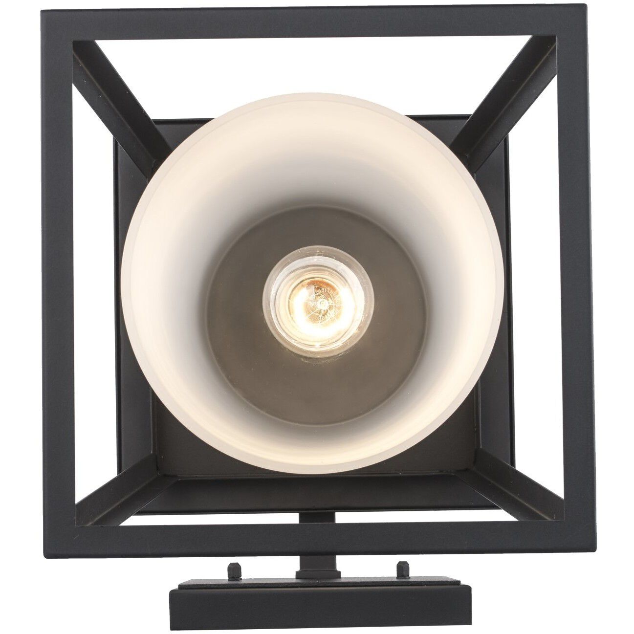 Kingsbury 1 Light 14 inch Black Outdoor Wall Lantern