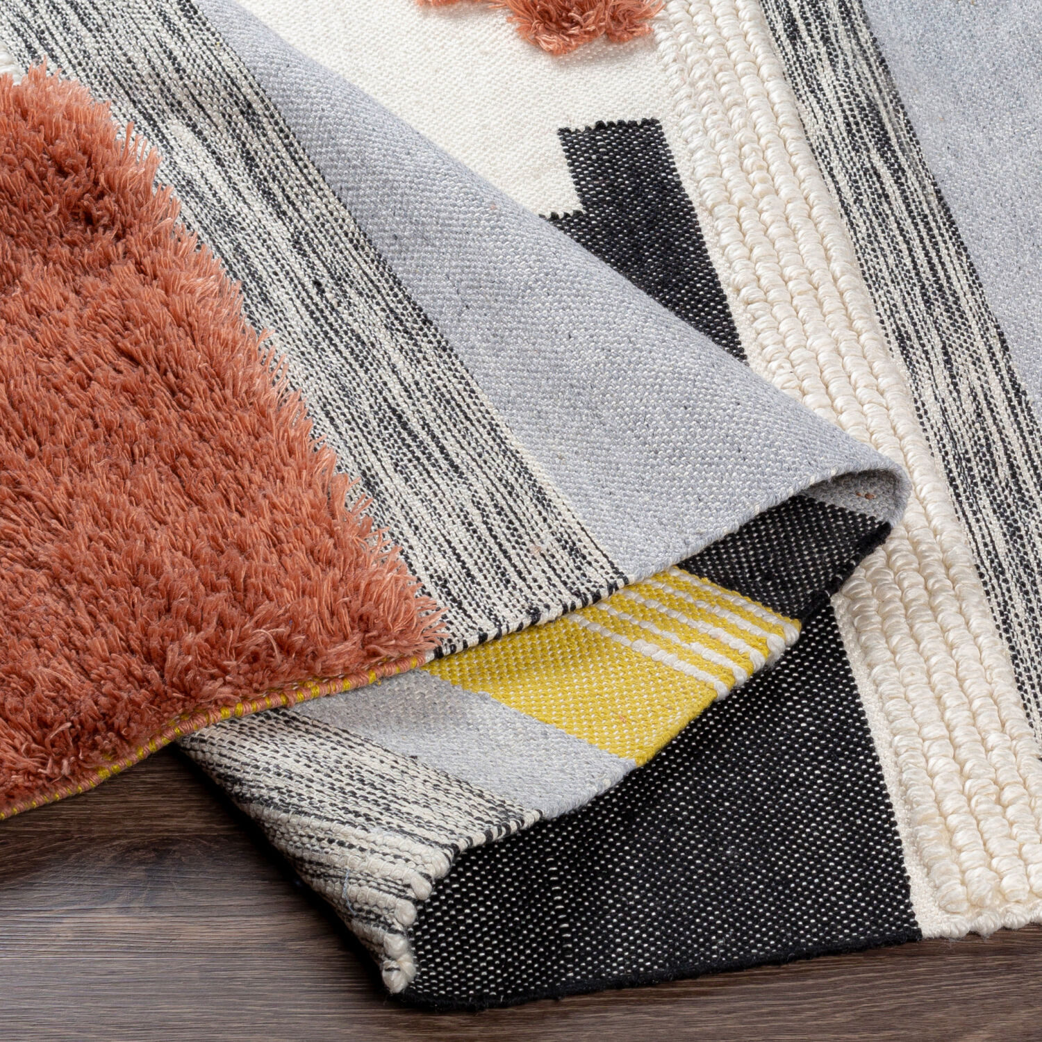 Yuva 120 X 96 inch Brick Red Rug in 8 x 10, Rectangle