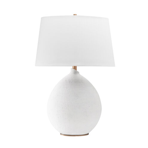 Denali 28.5 inch 75.00 watt White Table Lamp Portable Light