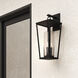 Elliott 3 Light 23.75 inch Black Outdoor Wall Lantern