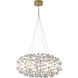 Canada LED 31.5 inch Gold Chandelier Ceiling Light