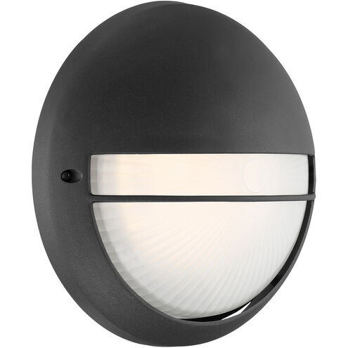 Clifton LED 10 inch Black Outdoor Bulkhead