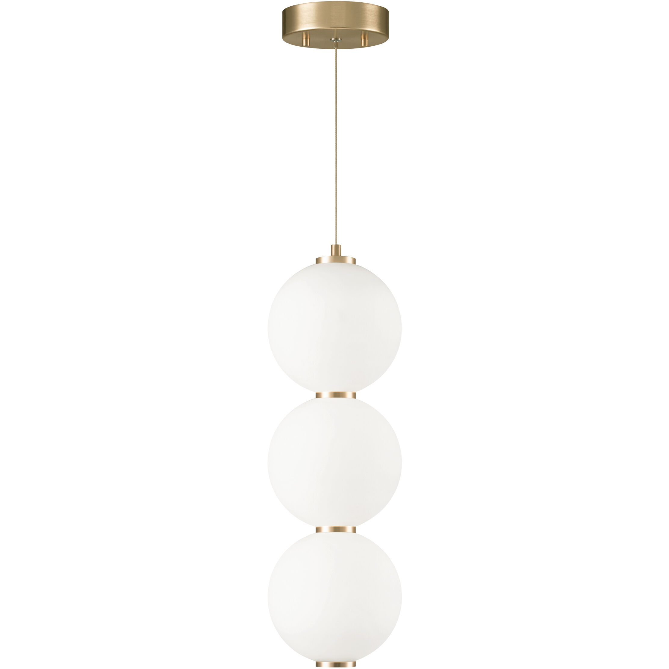 Dango LED 6.38 inch Oxidized Gold Pendant Ceiling Light