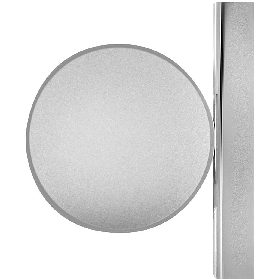 Zevi LED 29 inch Polished Nickel with Lacquered Brass Vanity Light Wall Light, Vertical