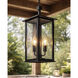 Rossland 2 Light 8.5 inch Matte Black Outdoor Pendant Light