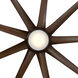 Ninety-Nine 99 inch Oil Rubbed Bronze with Tobacco Blades Ceiling Fan