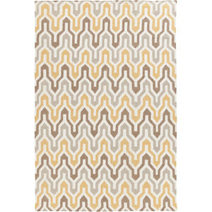 Fallon 66 X 42 inch Wheat, Camel, Ivory Rug