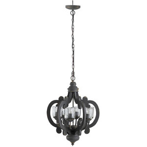 Anita 6 Light 20.50 inch Chandelier