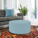 Sterling 18 inch Light Blue Ottoman