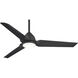 Java 54 inch Coal Outdoor Ceiling Fan