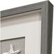 Natural Elements Beige and Brown and Neutral and White Framed Art