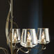 Flora 5 Light 26.7 inch Bronze Chandelier Ceiling Light in Clear