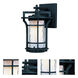 Oakville 1 Light 9.75 inch Black Oxide Outdoor Wall Mount