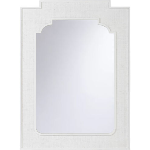 Yangon 46 X 34 inch White/Cream Mirror