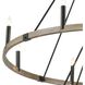 Transitions 16 Light 56 inch Oil Rubbed Bronze with Aspen Chandelier Ceiling Light