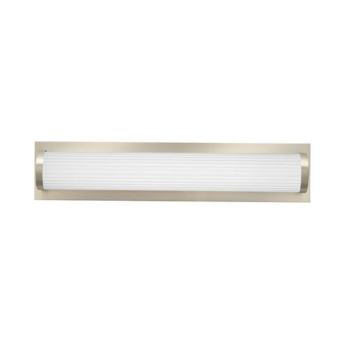 FMVTSL Square LED 23 inch Brushed Nickel Vanity Light Wall Light
