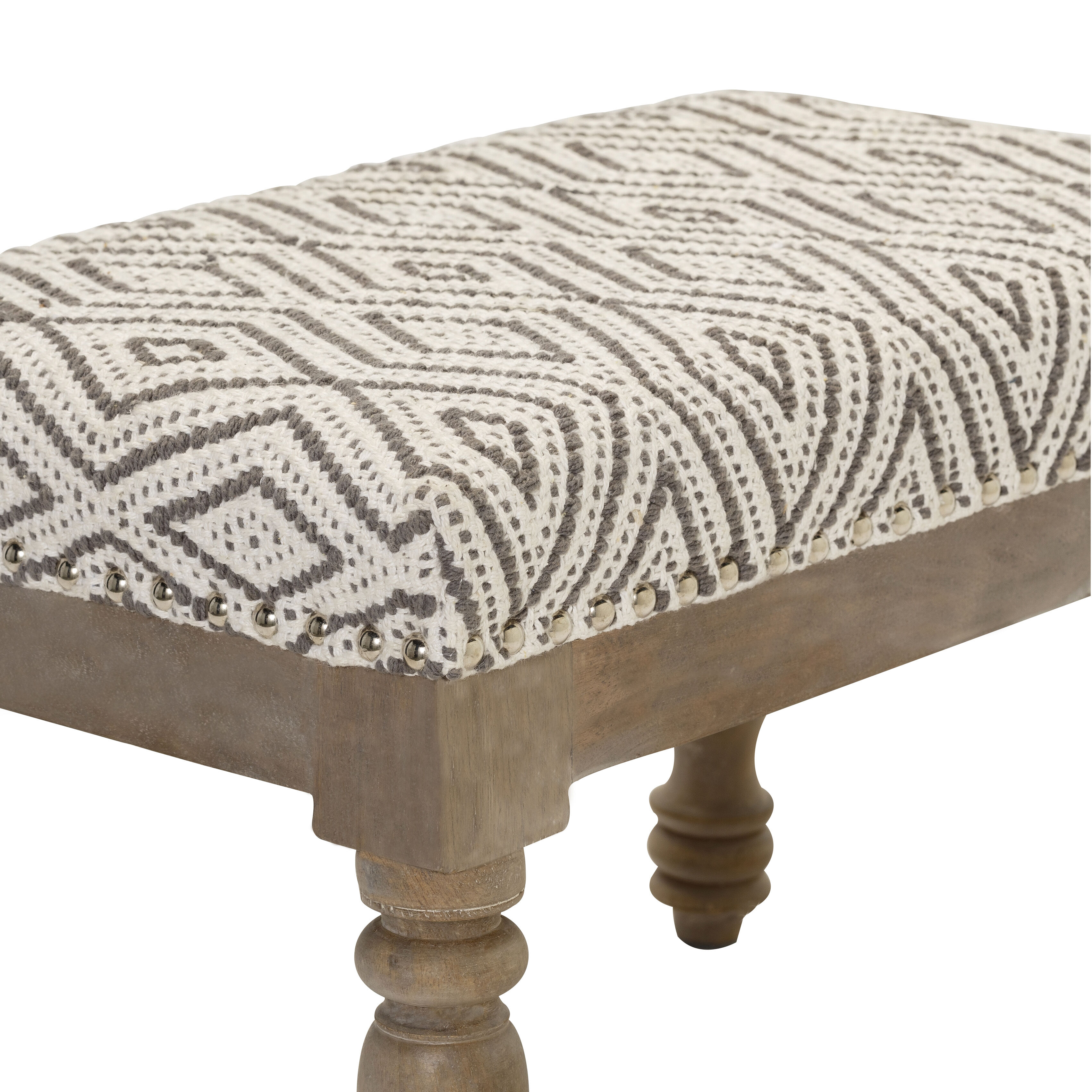 Innisswell 13.25 inch Medium Grey Ottoman