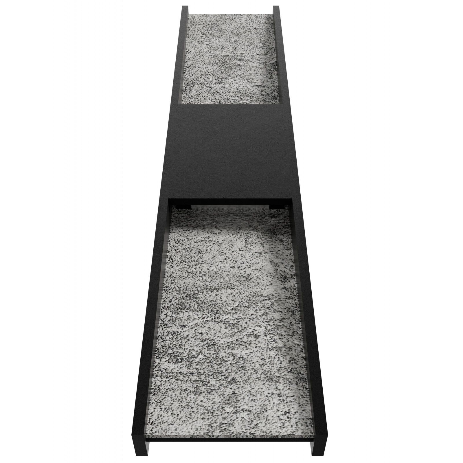 Outdoor New LED 24 inch Black Outdoor Sconce