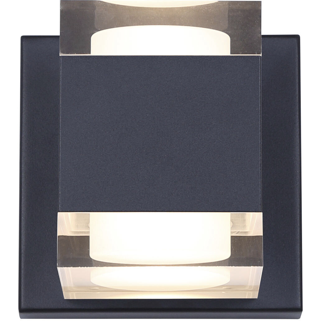 Valo LED 5 inch Black Outdoor Lantern