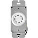 Wall Control 3 Speed Rotary Appliance White Fan Wall Control, Rotary